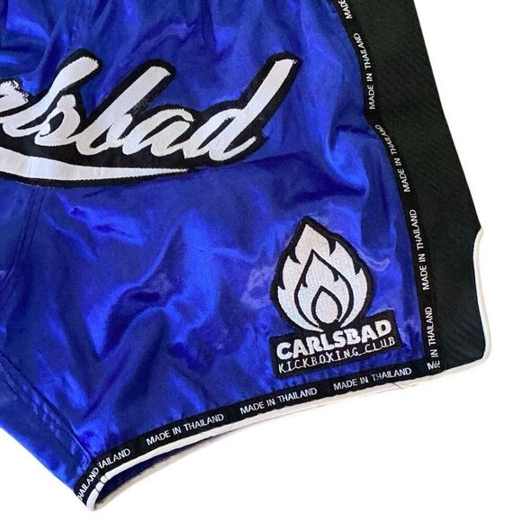 Authentic Carlsbad Kickboxing Club Muay Thai Shorts Men’s Large Satin MMA - Picture 3 of 6